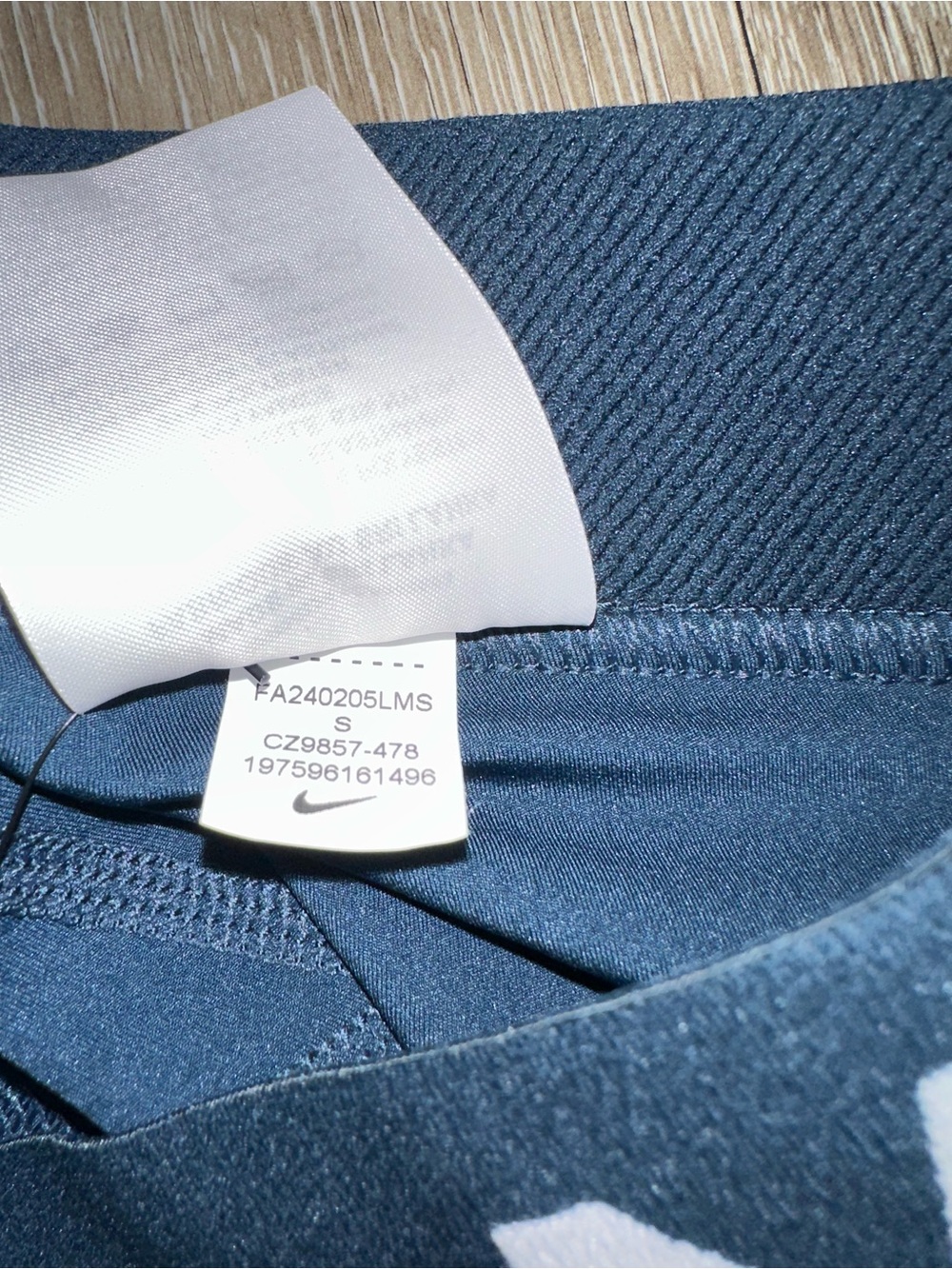 New Nike Pro Women’s Navy Blue Bike Shorts - Picture 8 of 8